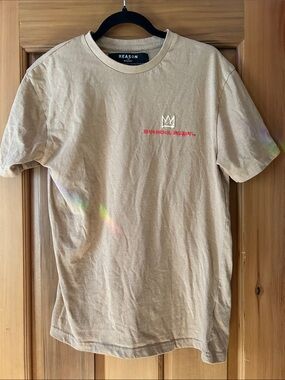 Reason Basquiat Beige Tee